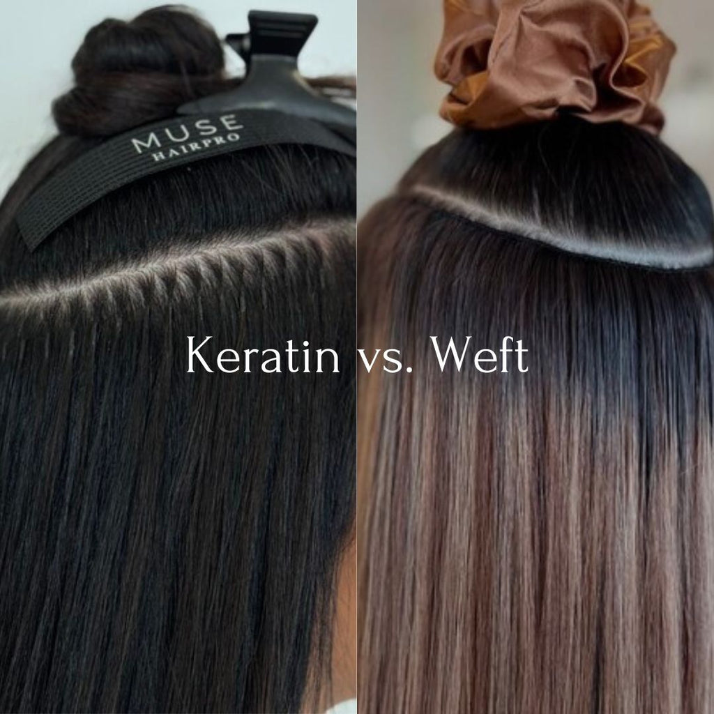 Find Your Fit—Are Keratin Bonds or Wefts a Better Choice for You?